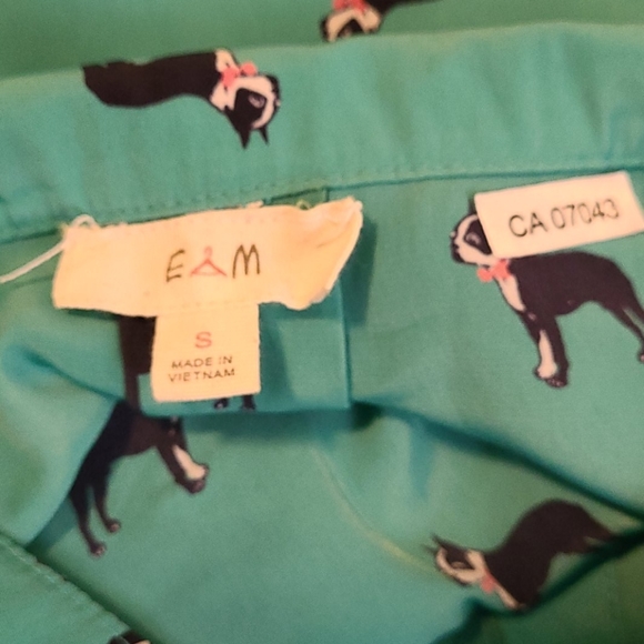 E hanger M Boston terrier shirt dress - Picture 7 of 8